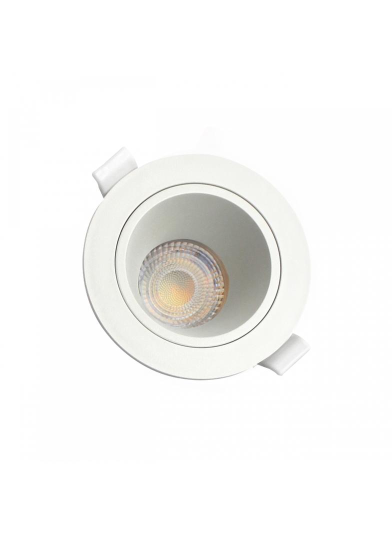 FIALE CORE ANTI-GLARE GU10 OCZKO GU10 IP20 FI95X46MM BIAŁY OKRĄGŁA