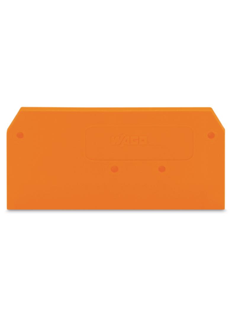 ścianka końcowa pomarańczowa