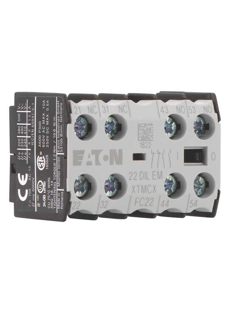 Styk pomocniczy 2Z 2R montaż czołowy 22DILEM 010112 EATON