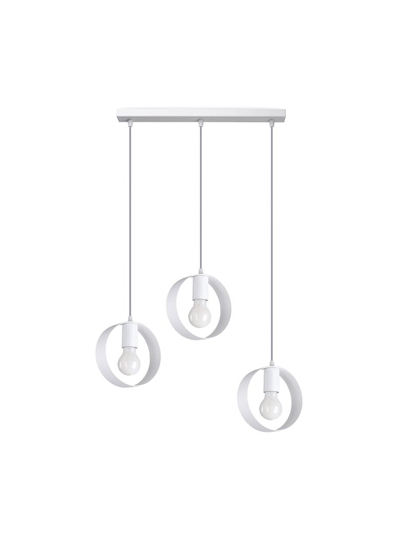 Sollux Lampa wisząca TITRAN 3 biała SL.1138