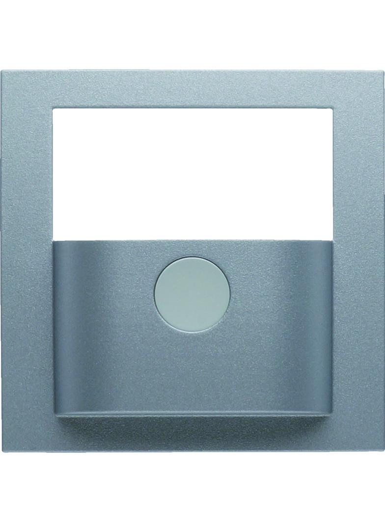 BERKER KNX e/s B.x Płytka czołowa do modułu czujnika ruchu KNX aluminium mat lakierowana. 80960483 HAGER