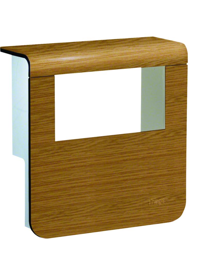 tehalit.SL Pokrywa nośnika urządzeń 20x80 2*45x45 dąb SL20080932D5 HAGER