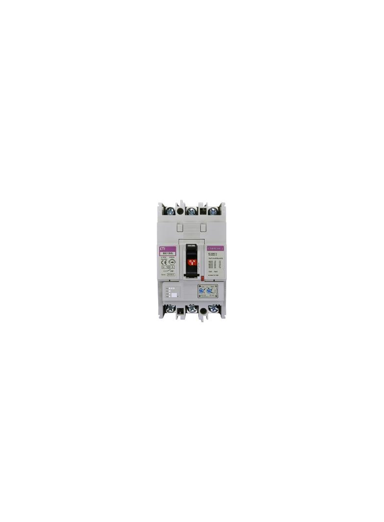 Wyłącznik mocy 3P 25kA wyzw. TM EB2 125/3L 100A 3P 004671025 ETI