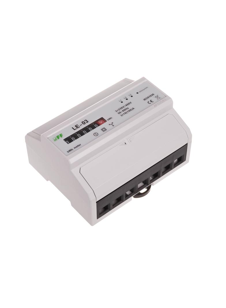 LICZNIK ENERGII ELEKTRYCZNEJ - TRÓJFAZOWY, BĘBNOWY, KL.1, 3X230,400V, 3X10(100A) 50HZ