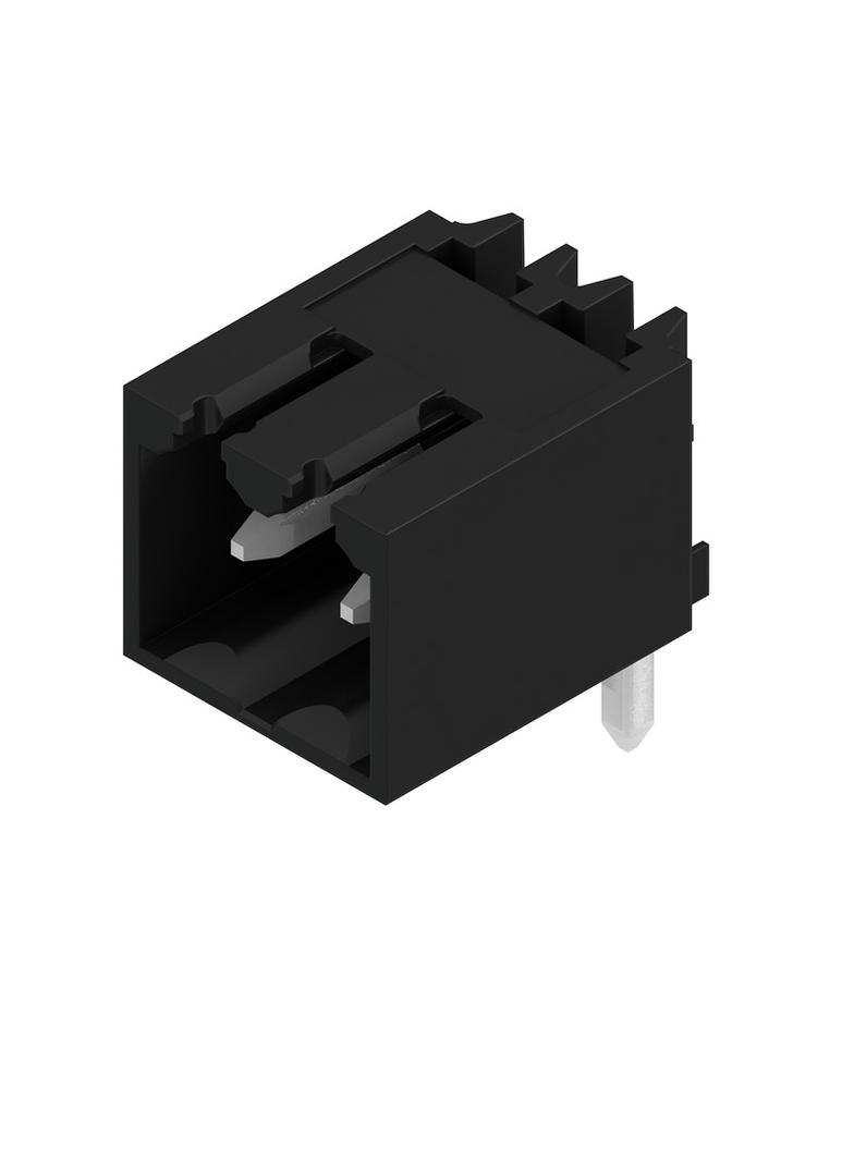 SL 3.50/02/90G 4.5 SN BK BX Wtyki PCB (złącza płyty), 3.50 mm, Liczba biegunów: 2, kąt odejścia: 90° /100szt./ 1614160000 WEIDMÜLLER