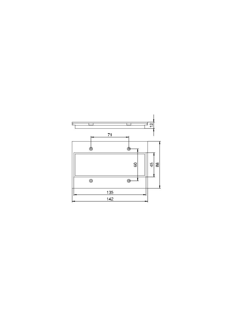 T12L/P17S, PŁYTKA MONTAŻOWA
