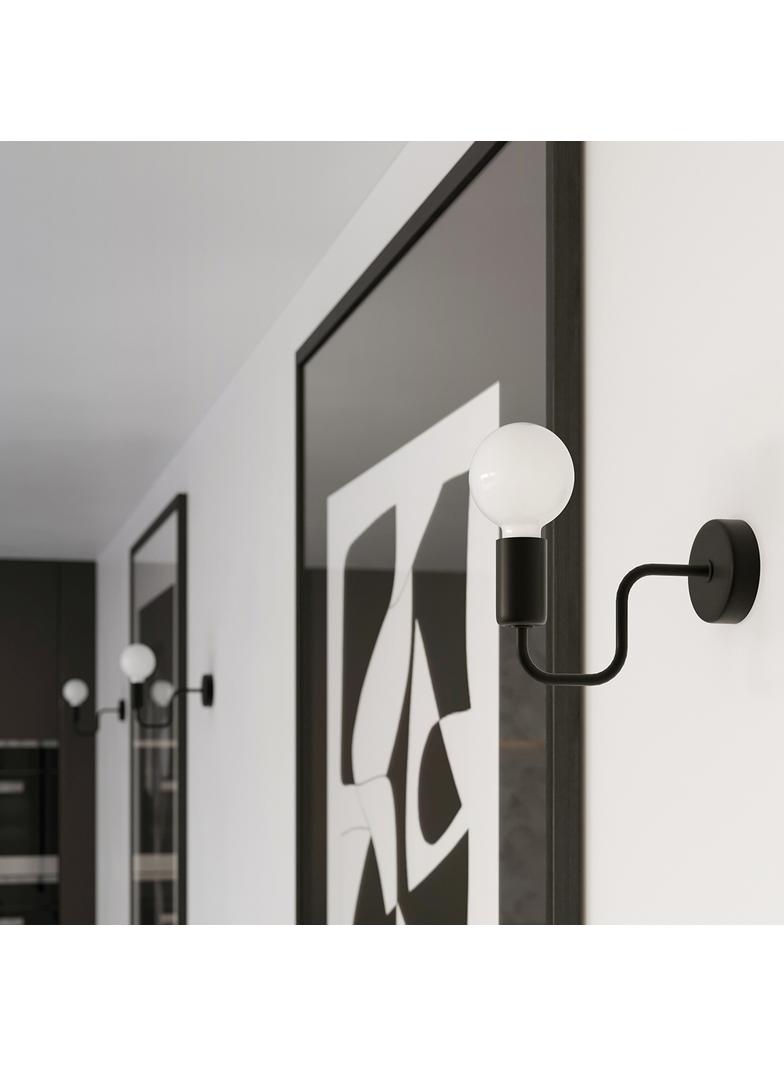 Żyrandol VECTOR 4 czarny