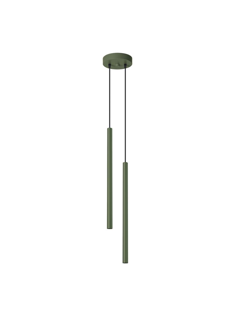 Sollux Lampa wisząca PASTELO 2 zielona oliwka SL.1519