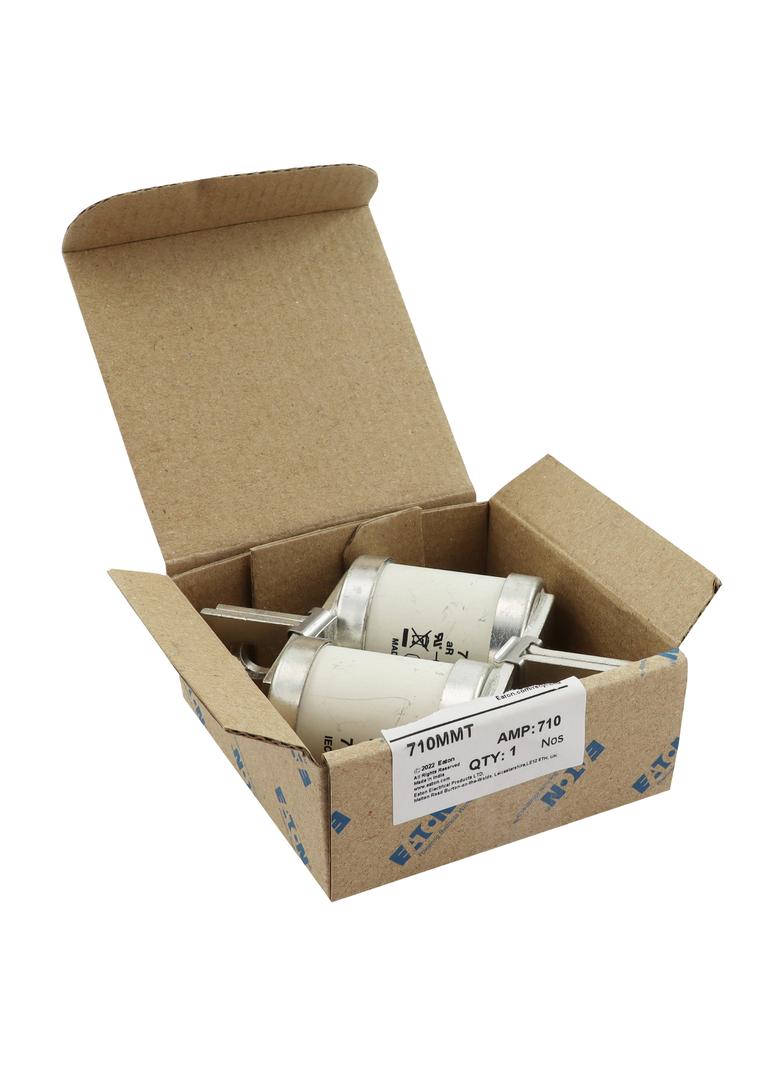 710AMP 690V AC BS88 HIGH SPEED TWIN FUSE Wkładka szybka 710A AC 690V DC 350V BS88 83x113 m 710MMT EA
