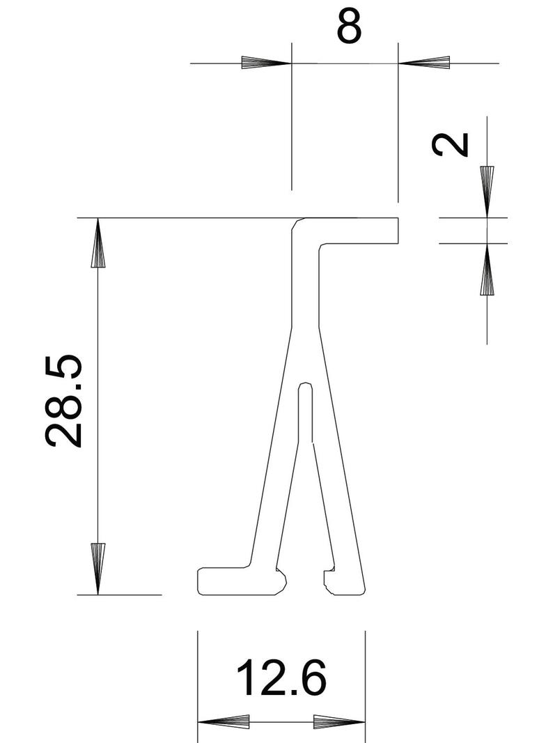WDKH-TW40GR, Przegroda