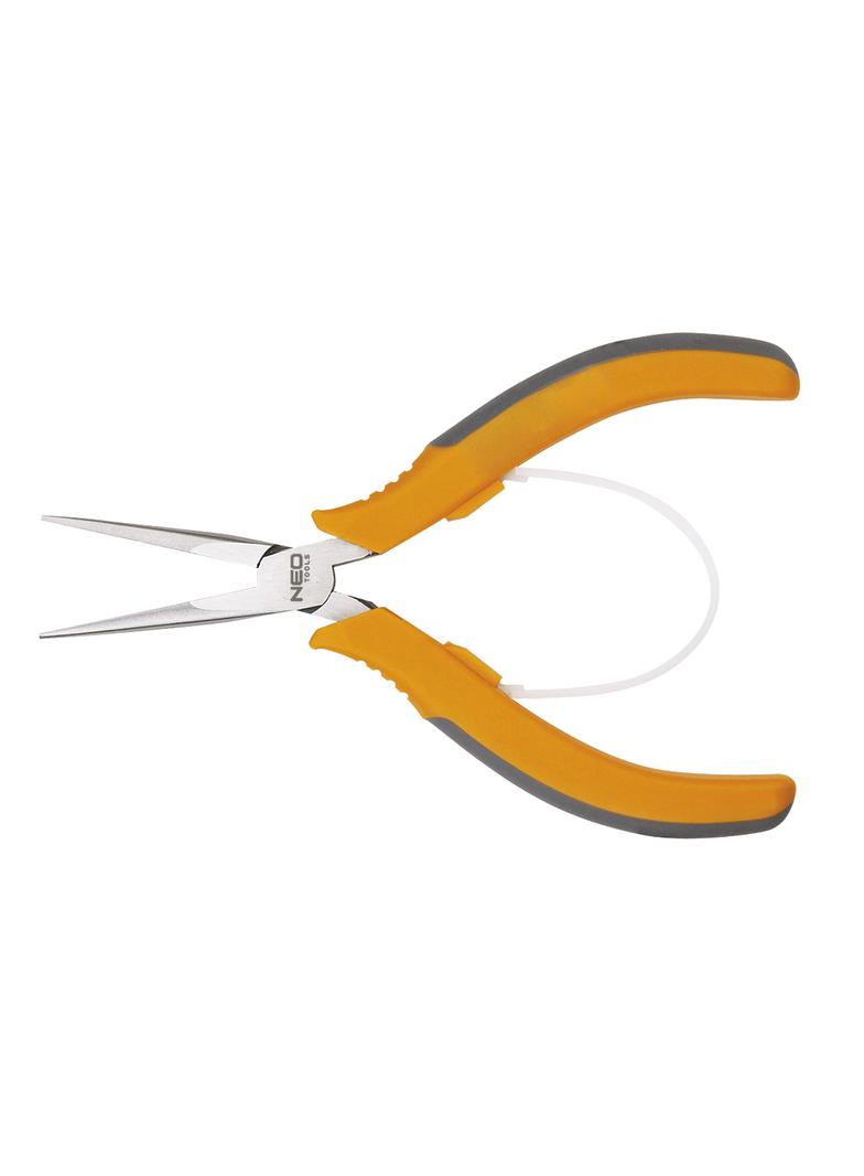 Szczypce precyzyjne wydłużone proste 130 mm