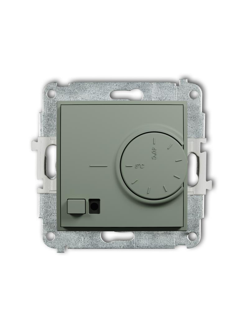 ICON Regulator temperatury z czujnikiem podpodłogowym szałwiowy 61IRT-1 KARLIK