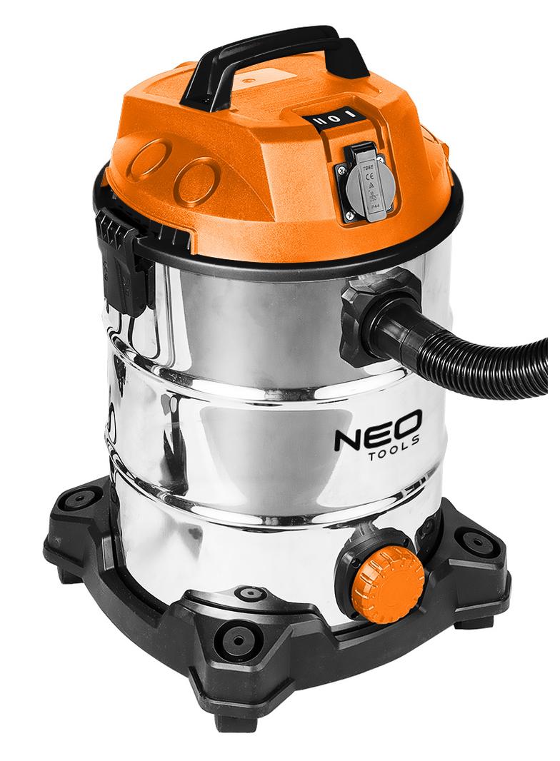 Odkurzacz przemysłowy 1400W, zbiornik 30l