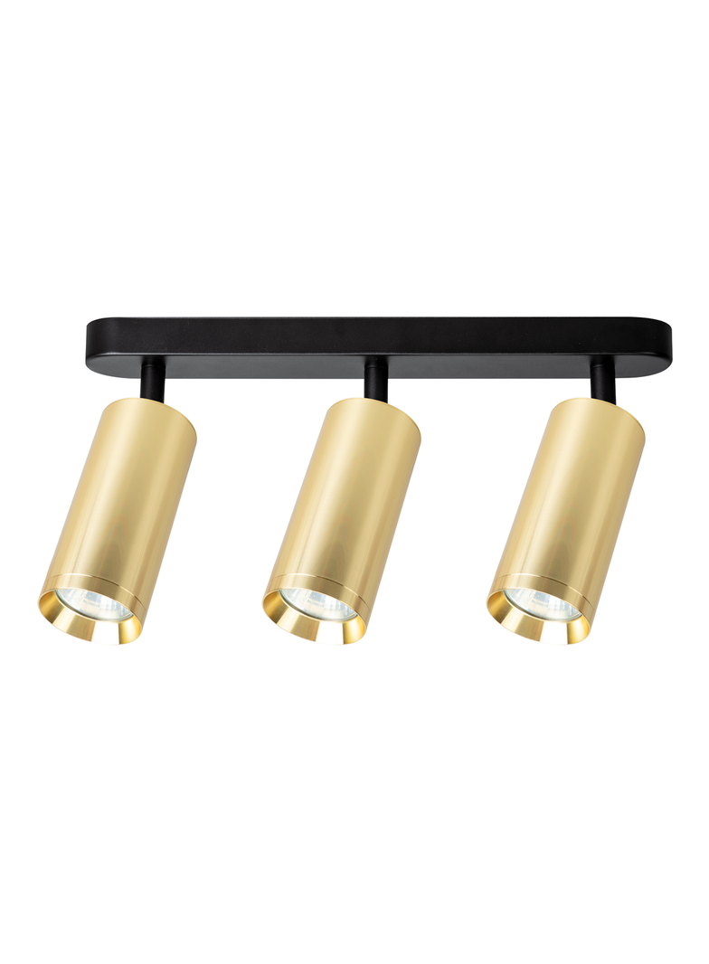 Oprawa Mica Spot Złoty 3xGU10