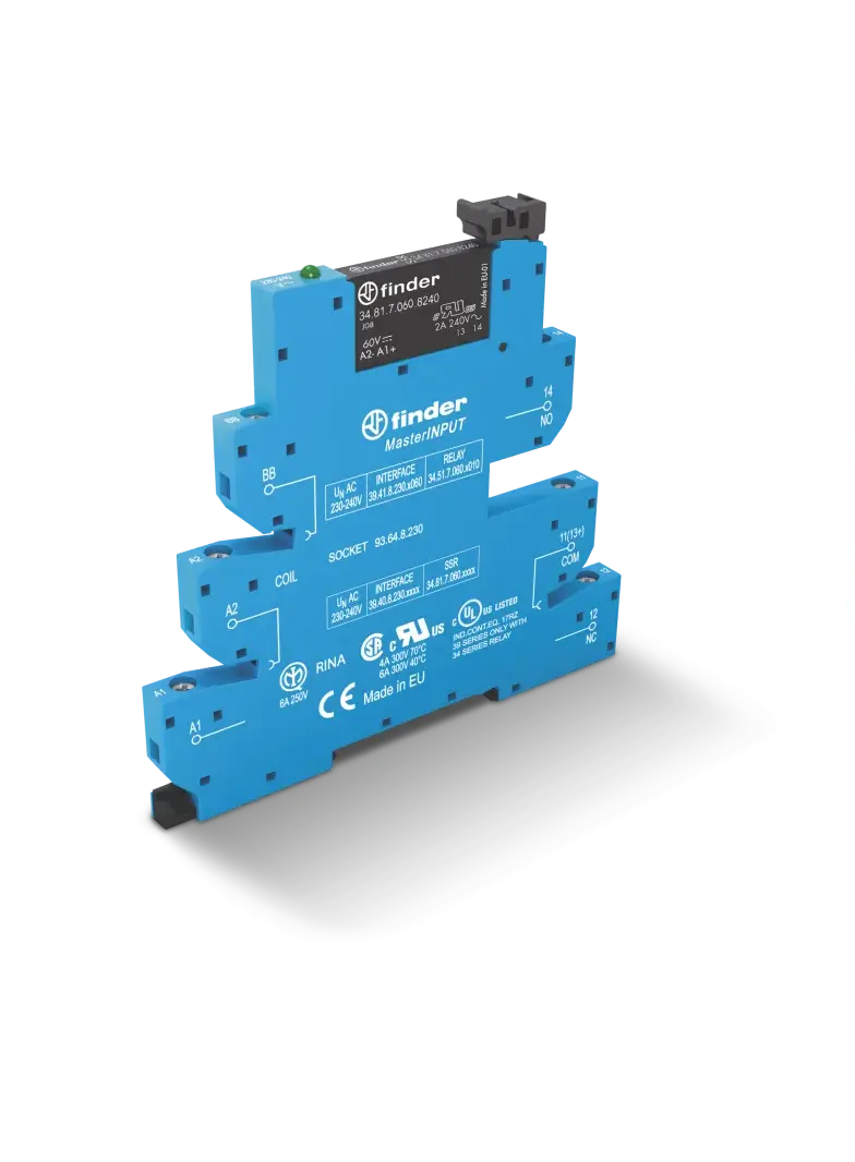 Przekaźnik interfejsowy SSR 1 Z; 6A; ster. 110…125V AC/DC; wyjście 1,5…33V DC, 39.40.0.125.9024