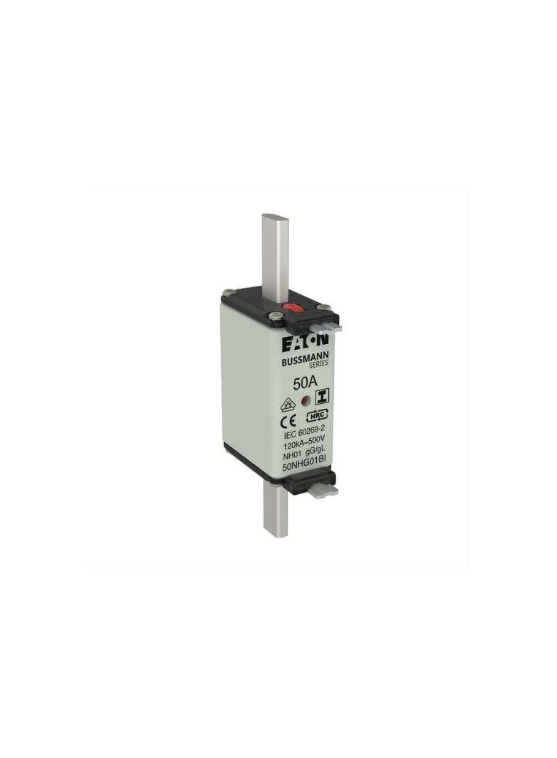 50NHG01BI Wkładka NH 50A 500V GL/GG rozmiar 01 50NHG01BI EATON