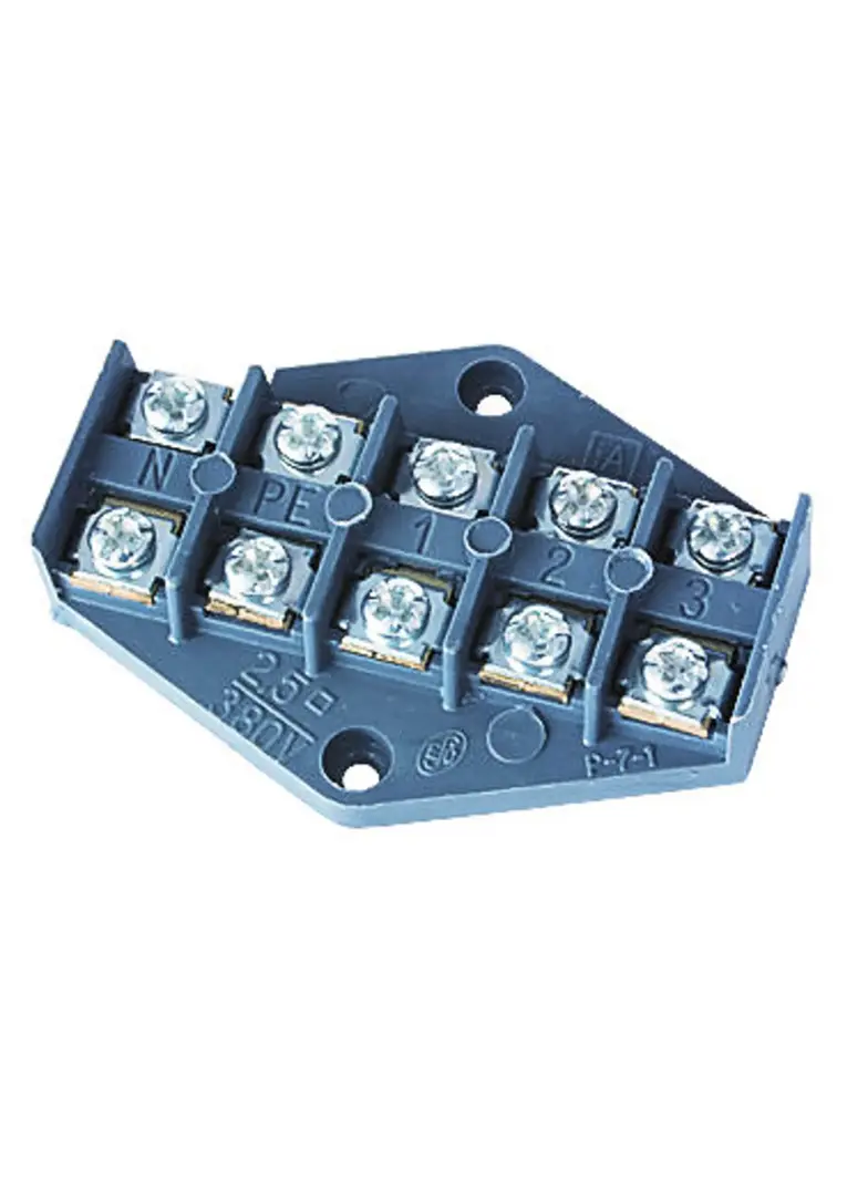 ZPT4-4.0 ,  Płytka odgałęźna serii ZPT, 4,0mm2, 4 tory, czarny