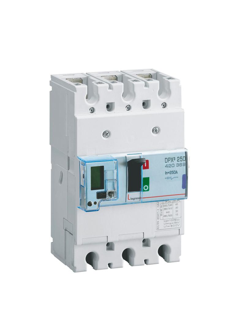 Wyłącznik DPX3 250 El 3P 250A 50Ka 420369 LEGRAND