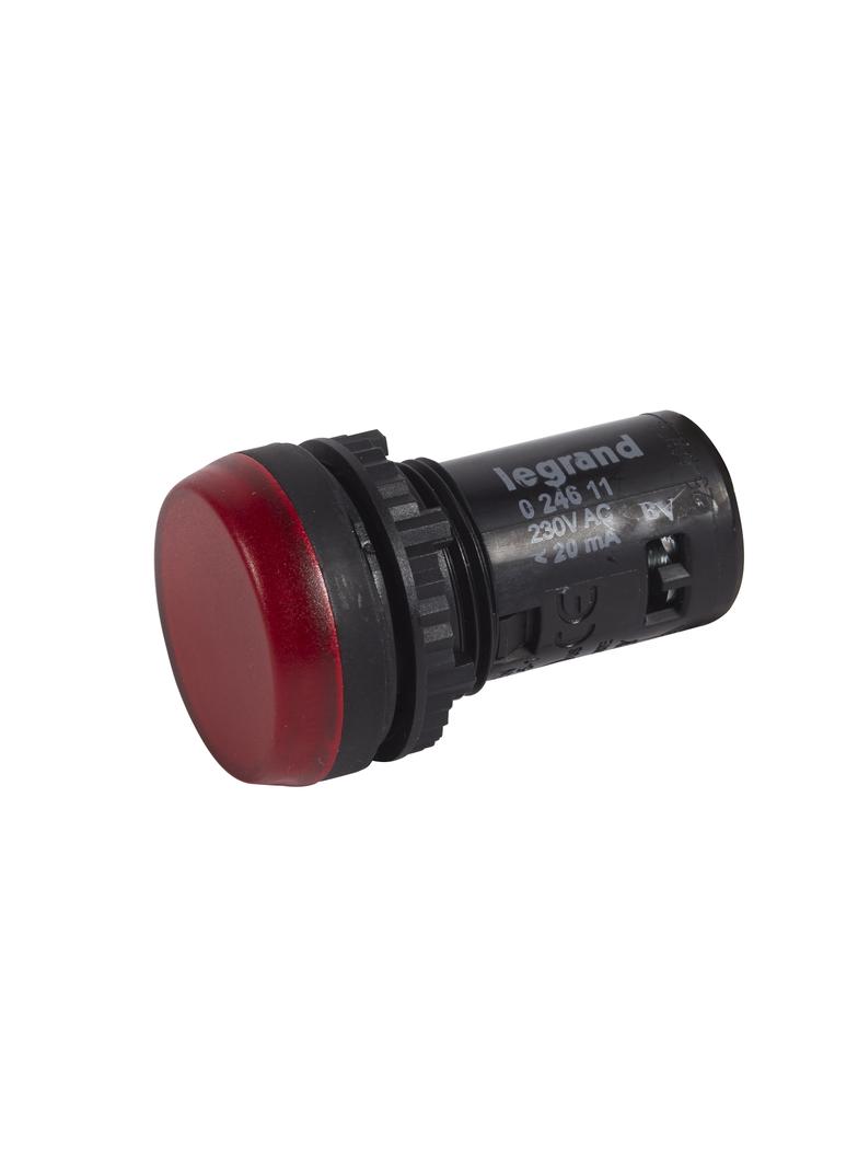 Osmoz Lampka Sygnalizacyjna Led IP69 Czerwona 230 V AC 024611 LEGRAND