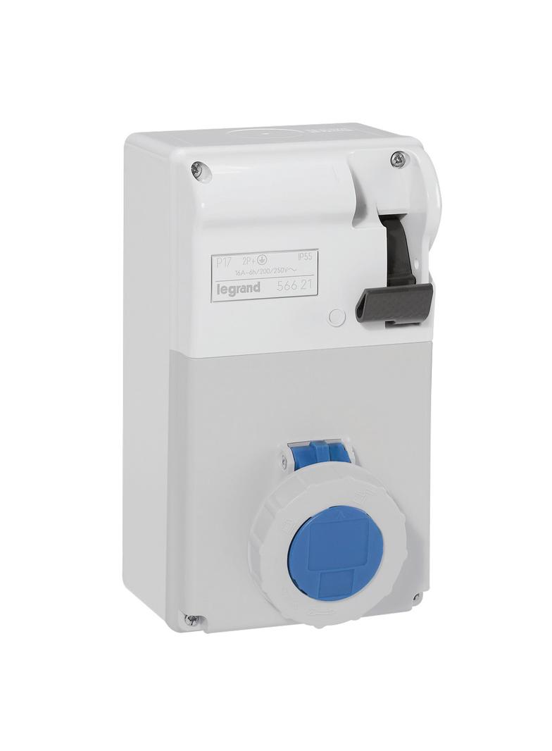 P17 ZESTAW ZASILAJĄCY Z ROZŁĄCZNIKIEM 16 A/230 V/2P+Z IP55, Legrand