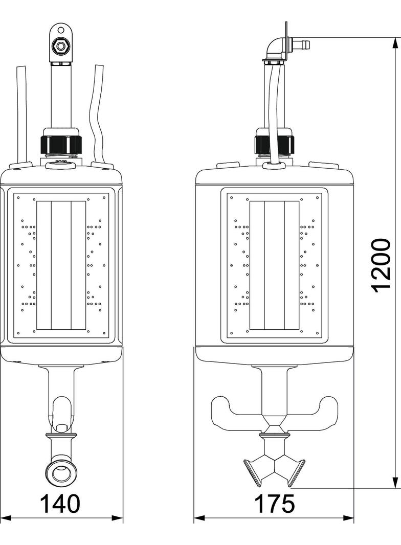 VHF8, JEDNOSTKA ZASILAJĄCA