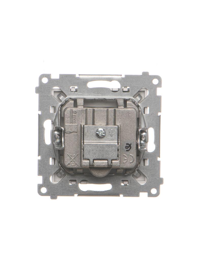 Simon 55 Gniazdo antenowe R-TV końcowe separowane 1x Wejście: 5÷862 MHz Aluminium mat TAK.01/143 KONTAKT