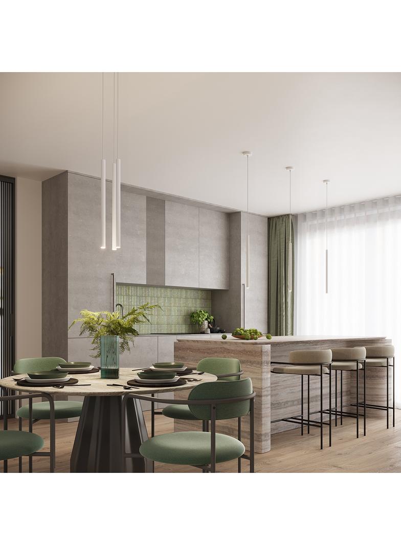 Lampa wisząca ARCHE 3P biała