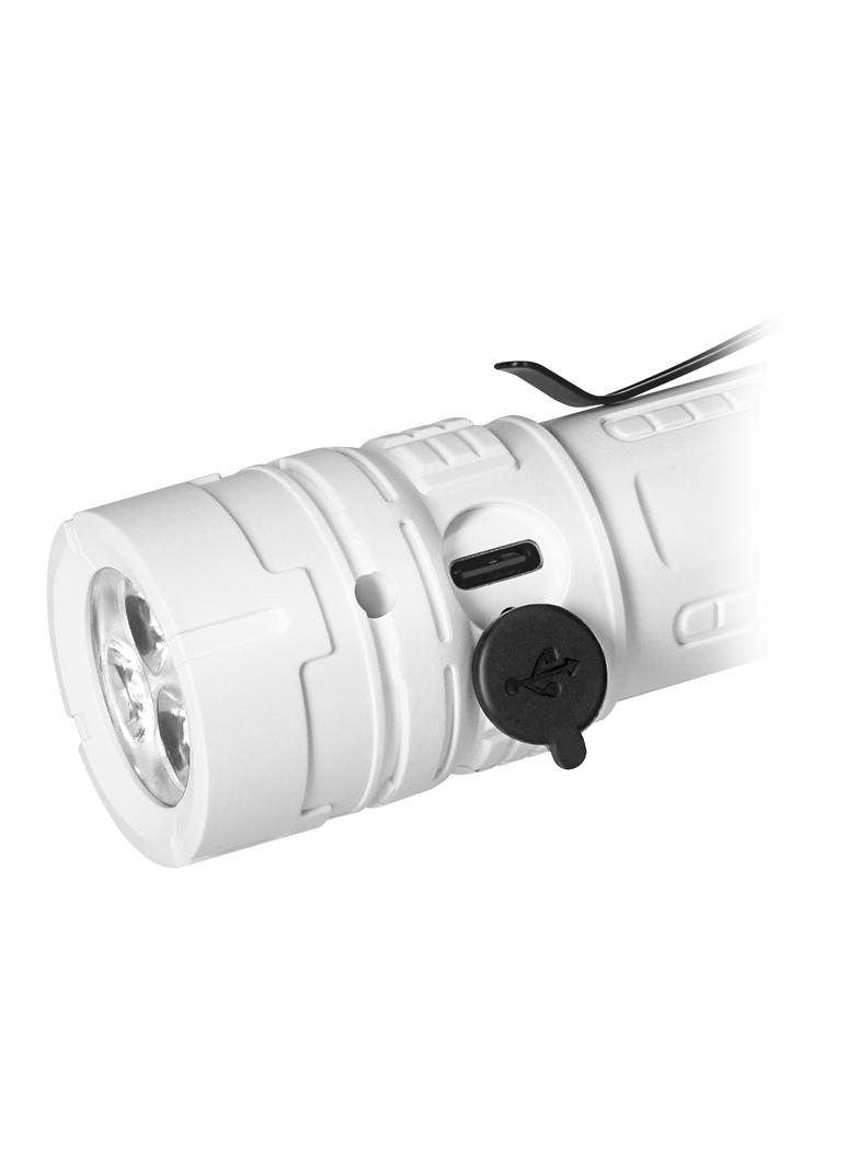 Latarka LED, 200lm, 300mAh, klips