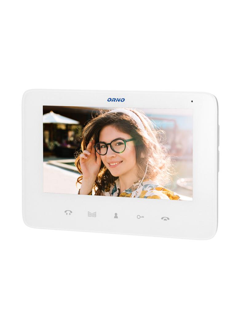 Wideo monitor bezsłuchawkowy kolorowy LCD 7" do zestawów z serii INDI i SCUTI otwieranie bramy OR-VI