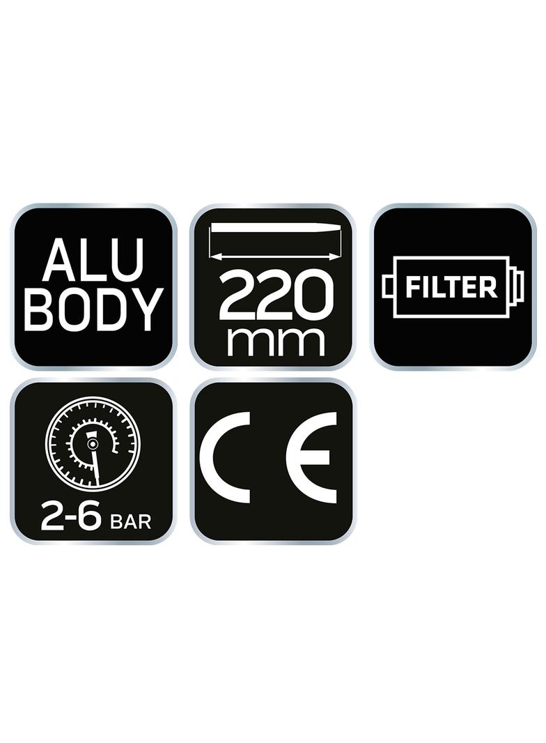 Pistolet do przedmuchiwania długi 300 mm