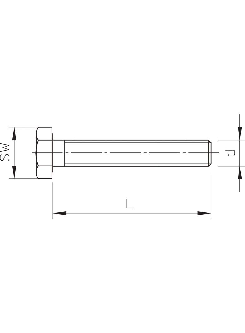 ŚRUBA Z ŁB.SZEŚCIO.M10X80