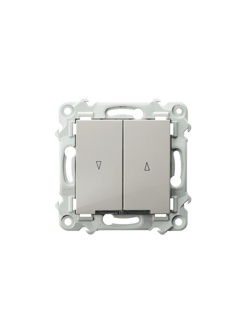 SZAFIR Łącznik żaluzjowy z podświetleniem białym z blokadą mechaniczną - kolor kaszmirowy beż