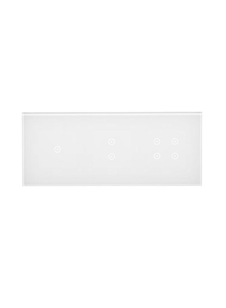 Simon 54 Touch Panel dotykowy S54 Touch 3 moduły 1 pole dotykowe + 2 pole dotykowe pionowe + 4 pola dotykowe biała perła DSTR3134/70 KONTAKT