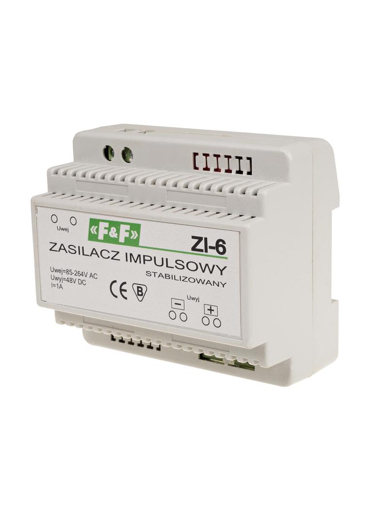 Zasilacz impulsowy 48V DC 1A ZI-6 F&F