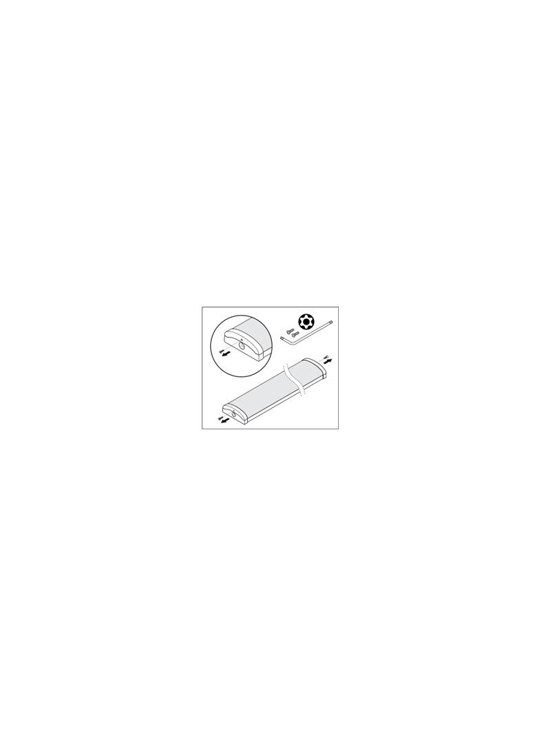 LINEAR SURFACE 1500 P 45W 830 WT IP44 LEDVANCE