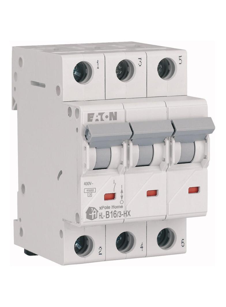 HN-B16/3 Wyłącznik nadprądowy 6kA B16A 3P 194881 EATON