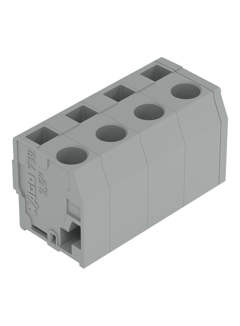 listwa zaciskowa do pł. drukowanych 2-bieg. szara raster 7,5 mm /85szt./ WAGO