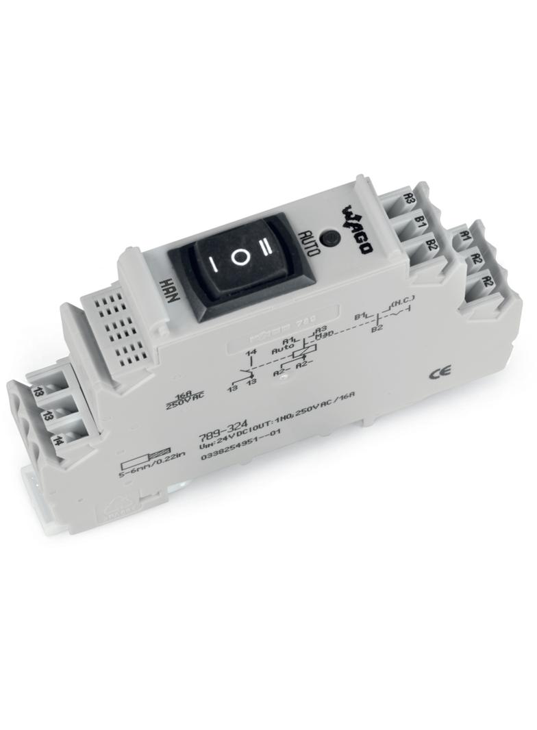 Moduł przekaźnikowy 24V DC szary 789-324 WAGO