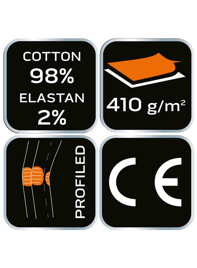 Spodnie robocze 5-kieszeniowe DENIM, rozmiar M