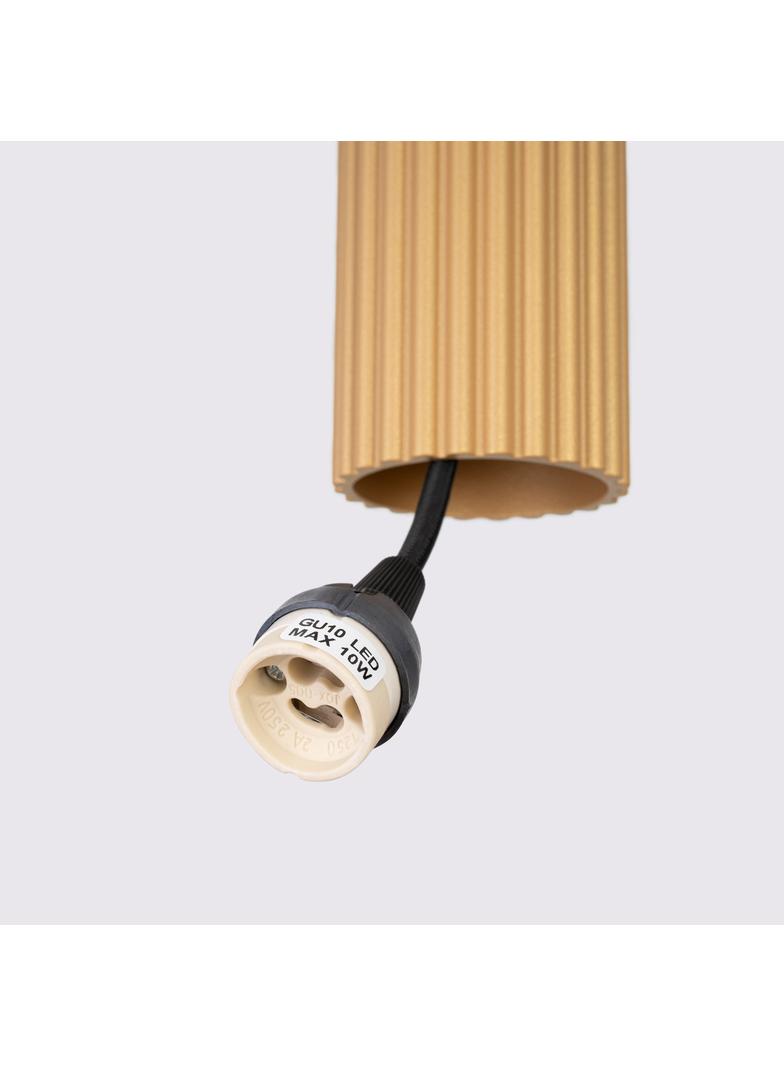 Sollux Lampa wisząca KARBON 2 złoty SL.1555