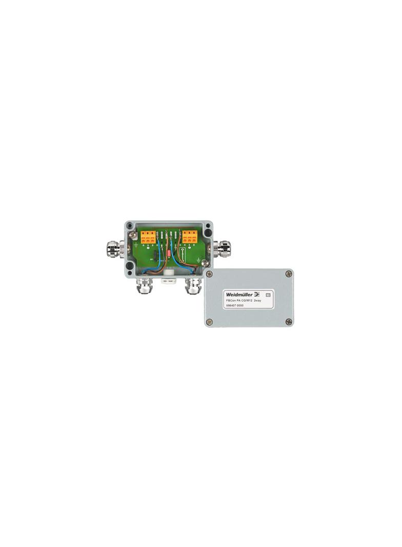 FBCON PA CG/M12 2WAY Fieldbus, system rozproszony - moduł komunikacyjny WEIDMULLER