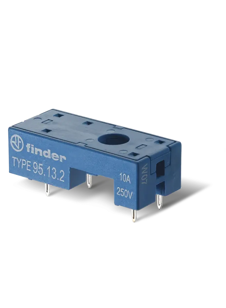 Gniazdo do przekaźników serii 40.31; 41.31; PCB, 95.13.20 SMA