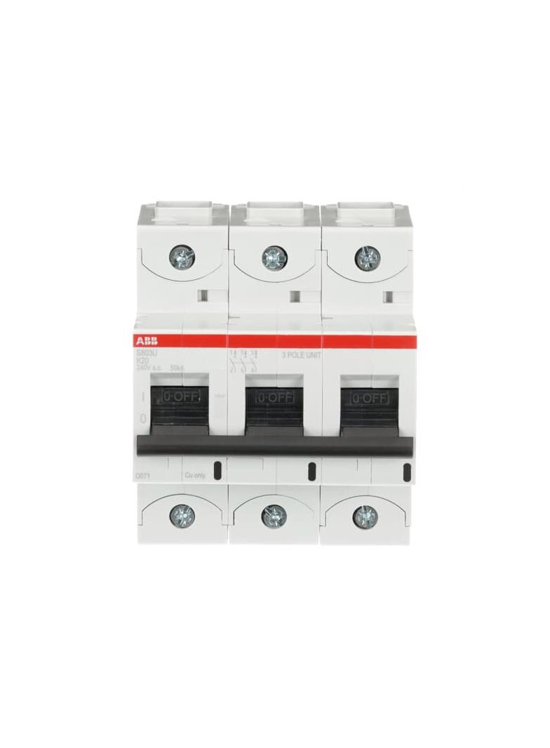 S803U-K20 Wyłącznik nadprądowy 50kA 3P K20A 2CCS863017R0487 ABB