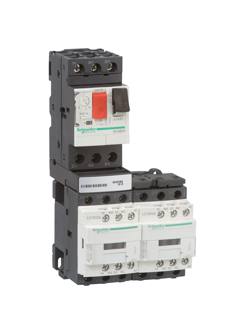 Rozrusznik nawrotny DOL TeSys GV2-DM 0,63...1 A 24 V DC