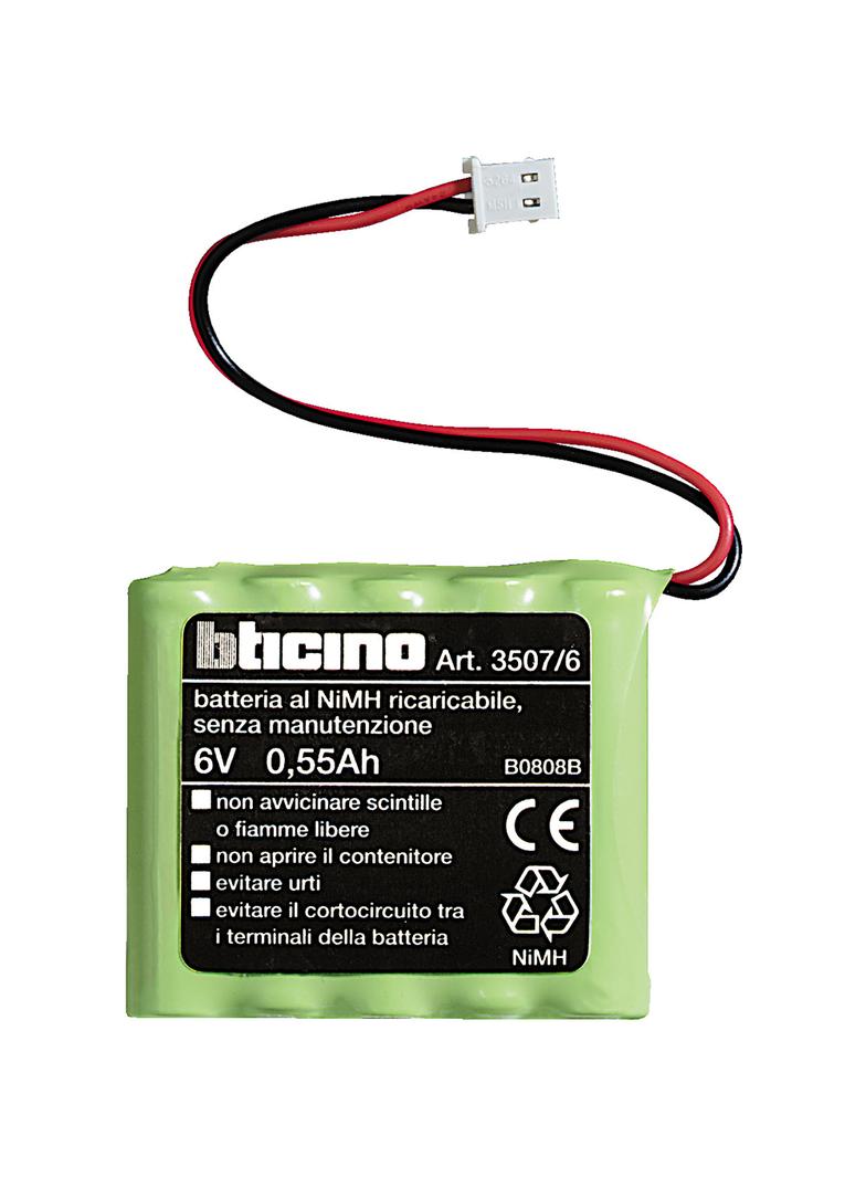 Bt:Bateria 6V 3507/6 587097 46180 LEGRAND