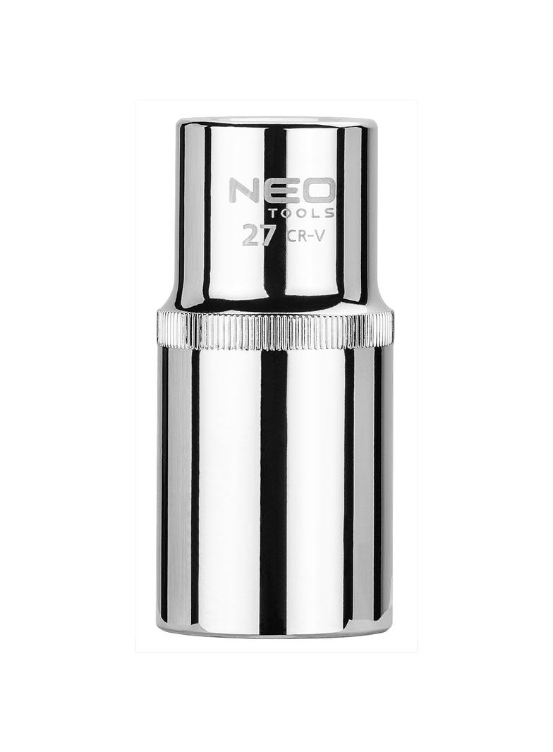 Nasadka sześciokątna długa 1/2", 27 mm, Superlock