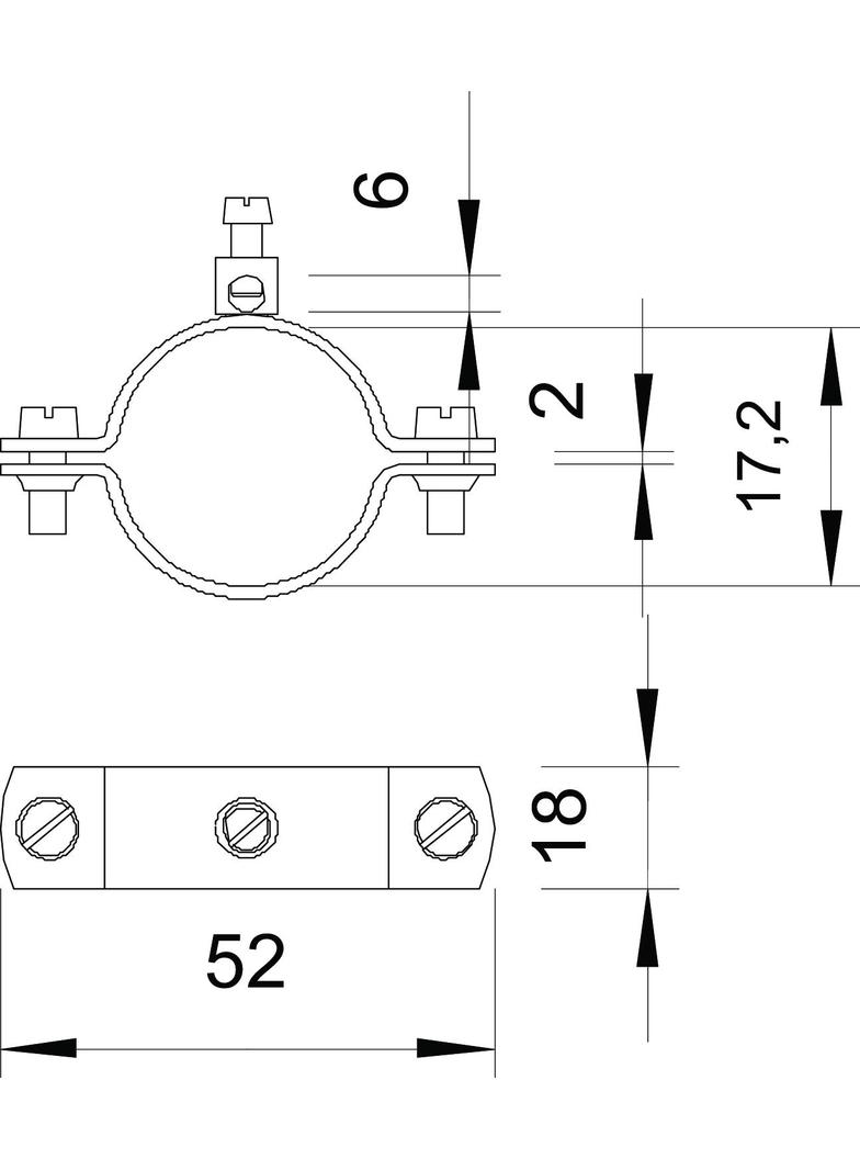 925, OBEJMY UZIEMIAJĄCE OC.3/8"