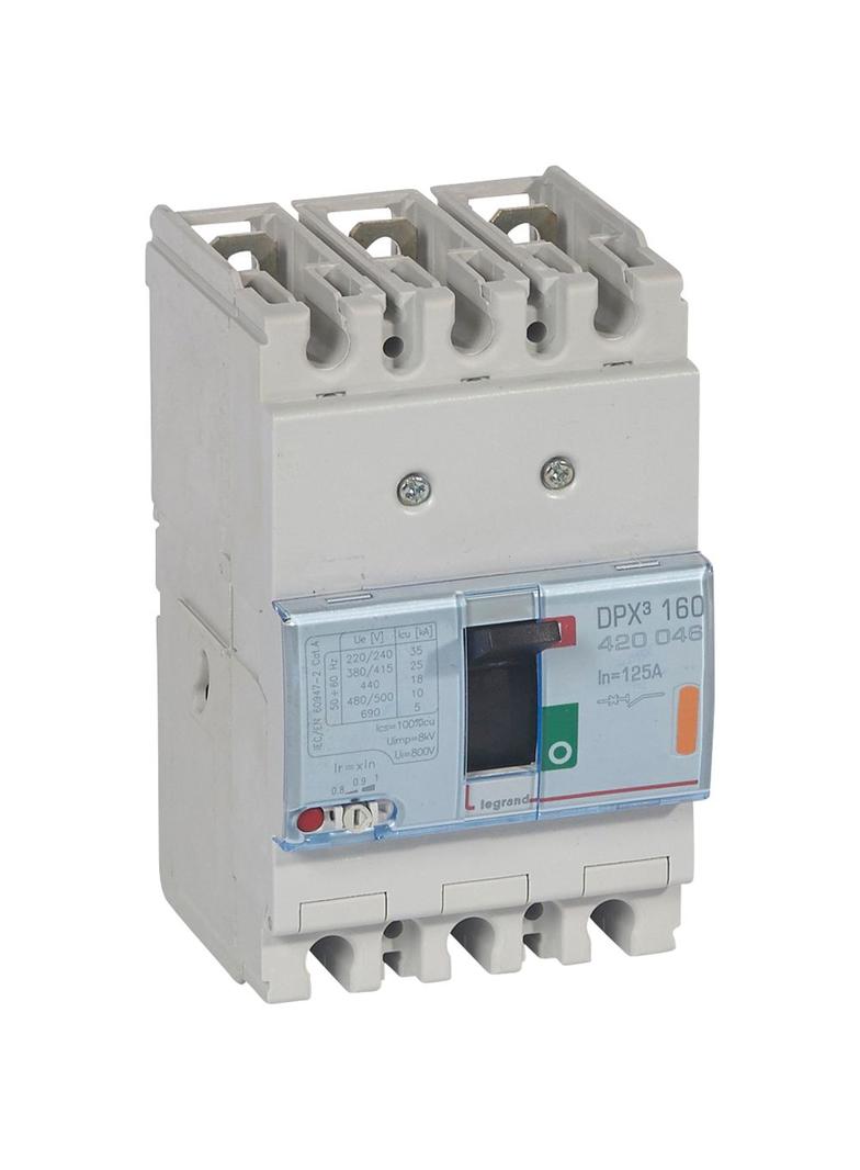 Wyłącznik DPX3 160 3P 125A 25Ka 420046 LEGRAND