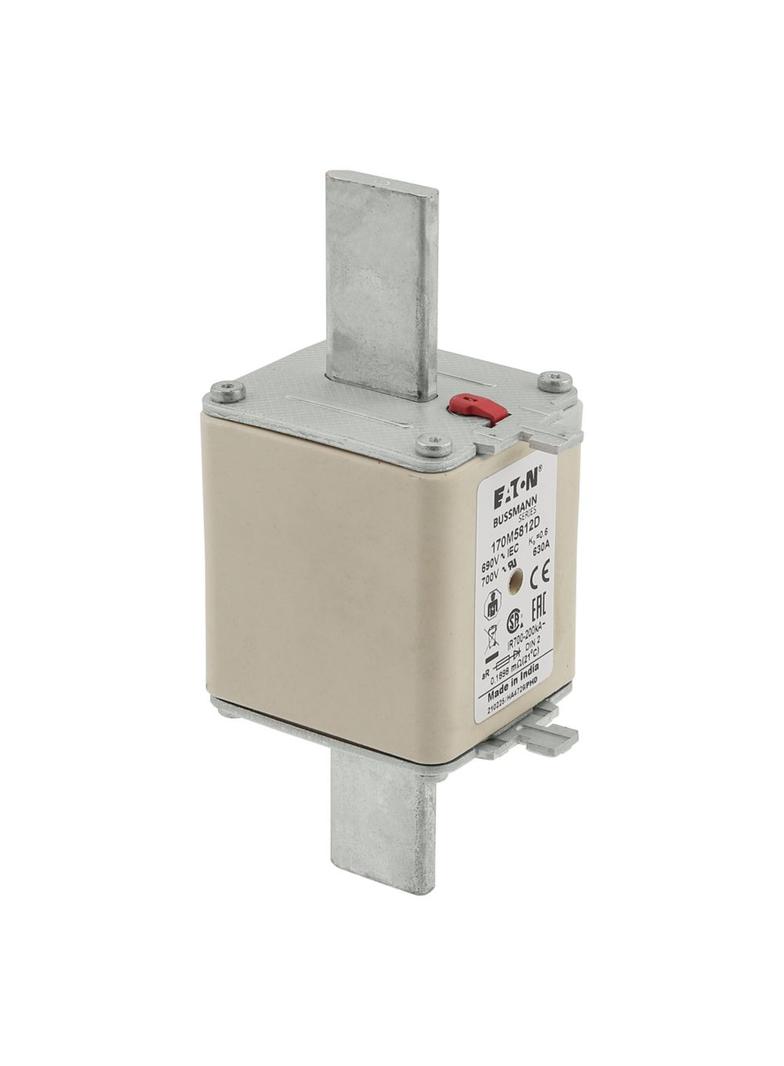 630A 690V aR DIN 2 HSDNH FUSE Wkładka szybka 630A AC 690V DIN 2 aR DIN IEC podwójny wskaźni 170M5812