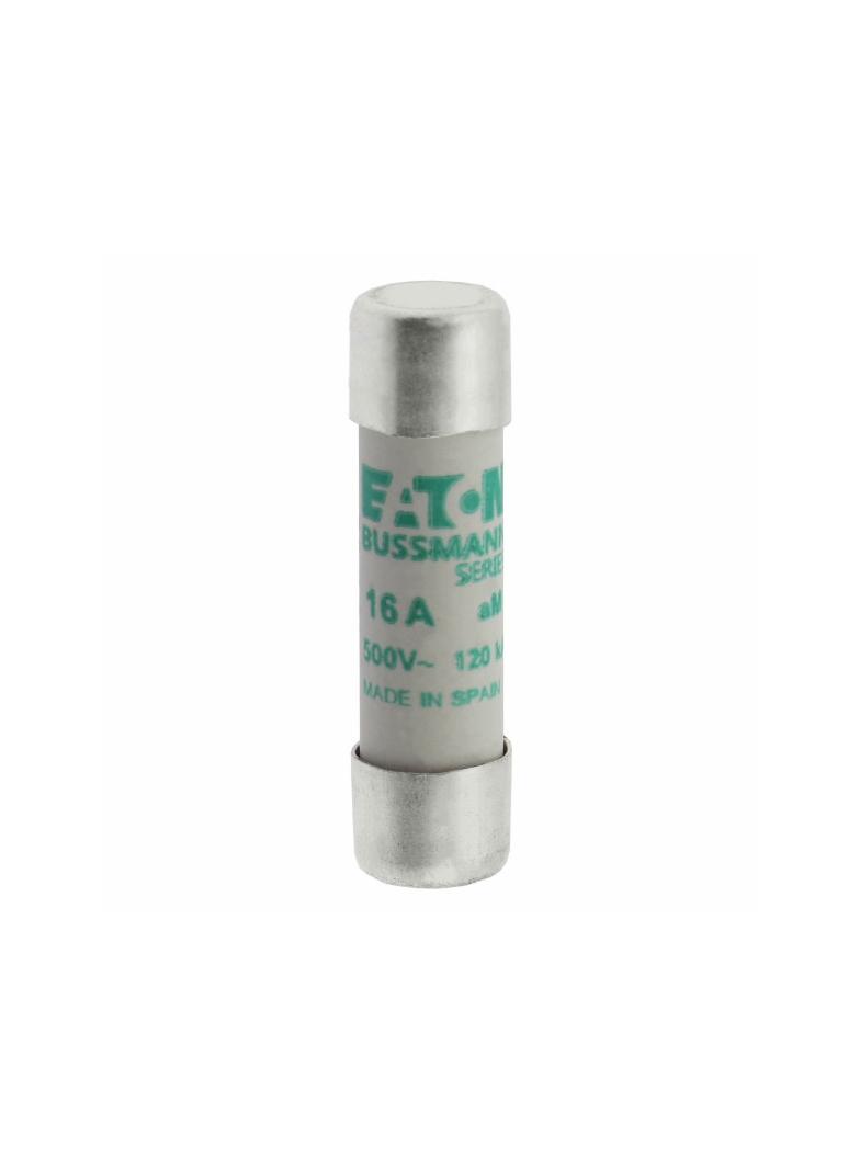 CYLINDRICAL FUSE 10 x 38 16A AM 500V AC Wkładka cylindryczna 10 x 38mm 16A AM 500V AC C10M16 EATON
